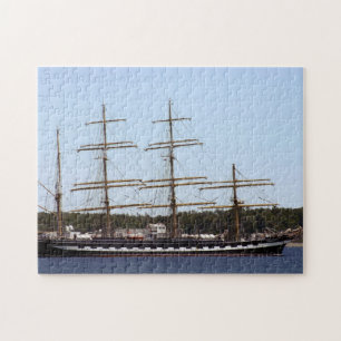 Tall Ship Kruzenshtern Foto Puzzle