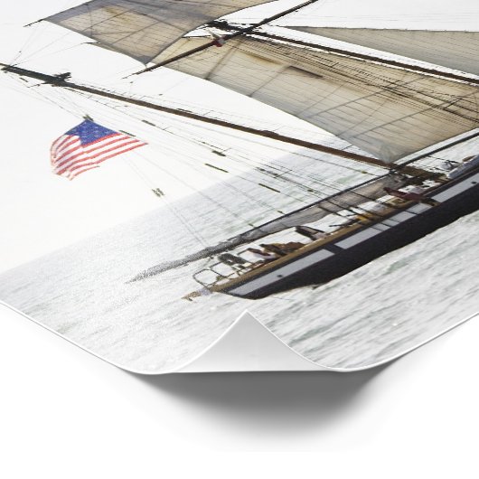 Tall Ship Lynx Fotodruck (Ecke)