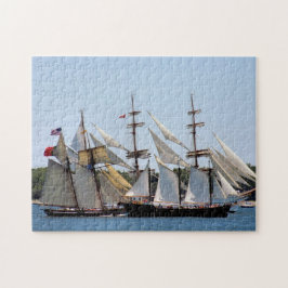 Tall Ship Parade Segelfestival Foto Puzzle
