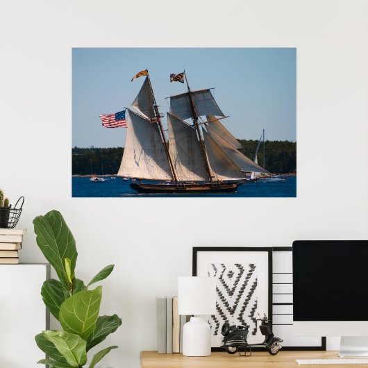 Tall Ship Pride Baltimore Foto Poster (Heimbüro)