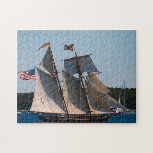 Tall Ship Pride of Baltimore II Foto Puzzle (Horizontal)