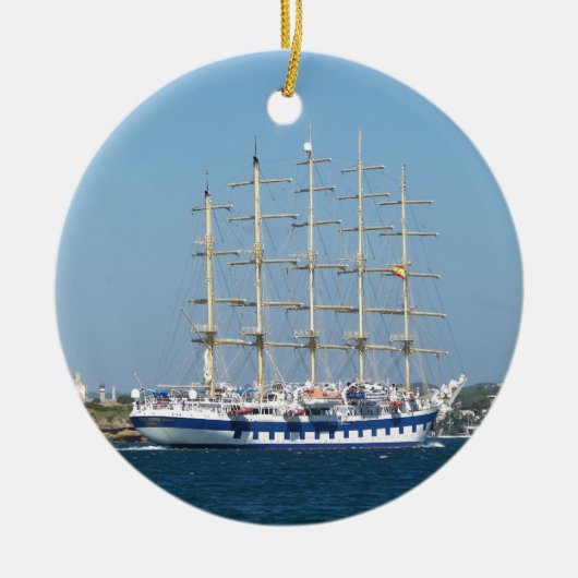 Tall Ship Royal Clipper Keramikornament (Vorne)