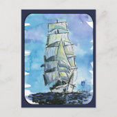 Tall Ship Series #4 Postkarte (Vorderseite)