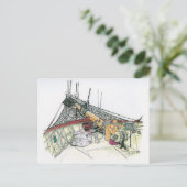 Tall Ship Series #6 Postkarte (Stehend Vorderseite)