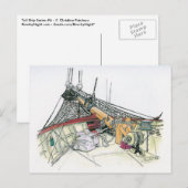 Tall Ship Series #6 Postkarte (Vorne/Hinten)