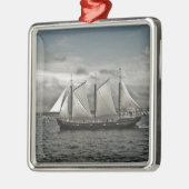 Tall Ship Silva Halifax Silbernes Ornament (Links)