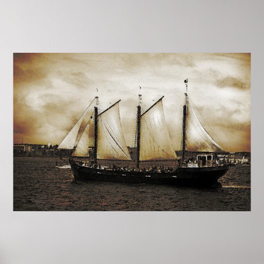 Tall Ship Silva Poster (Vorne)
