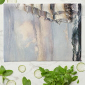 Tall Ship Thessalus Küchentuch (Gefaltet)