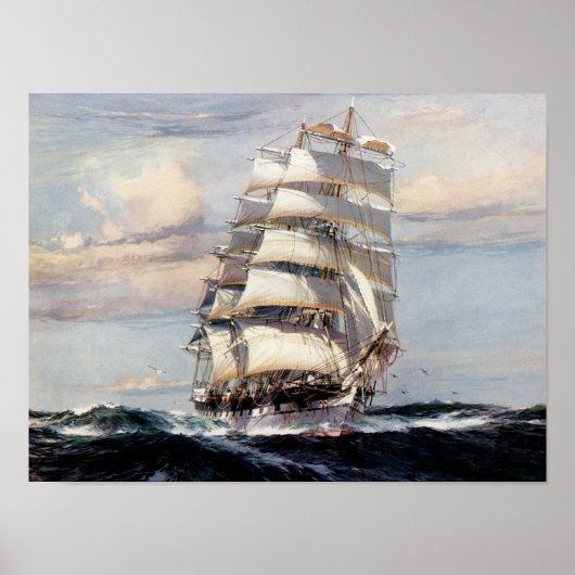 Tall Ship Thessalus Poster (Vorne)