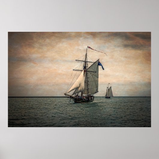 Tall Ships Festival, Digital Altered Poster (Vorne)