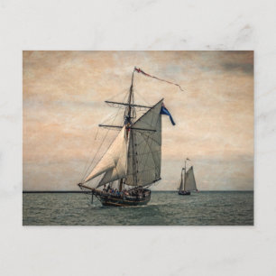 Tall Ships Festival, Digital Altered Postkarte