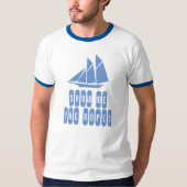 Tall Ships Thema zeigen mir die Ropes Sailor T - S T-Shirt (Vorderseite)