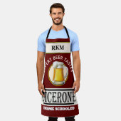 Tall Spaß Expert BIER Taster All-over Print-Schürz Schürze (Getragen)