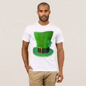 Tall St Patricks Day Hat Mens T - Shirt (Vorne ganz)