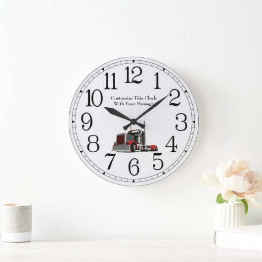 Tall Stacks Große Wanduhr (Zuhause)