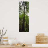 TALL TREE in Forest Art Poster (Küche)