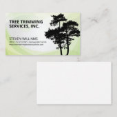 Tall Trees | Natur Visitenkarte (Vorne/Hinten)