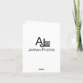 Tall Tulip Karte (Rückseite)