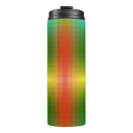 Tall tumbler with a black lid  thermosbecher