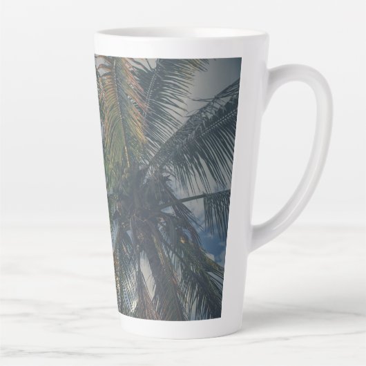 Tall Vacation Palm Mug Milchtasse (Rechts)