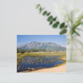 Tallac-Reflektion Postkarte (Stehend Vorderseite)