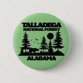 Talladega National Forest Button (Vorderseite)