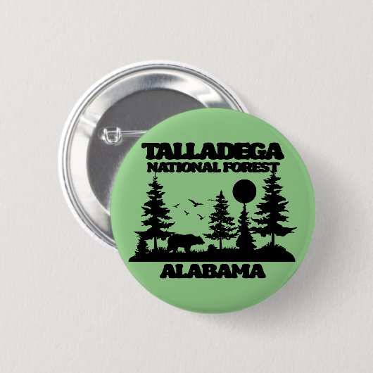 Talladega National Forest Button (Vorne & Hinten)