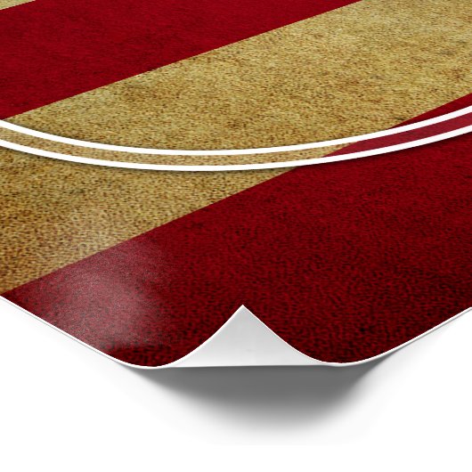 Talladega Superspeedway Poster (Ecke)