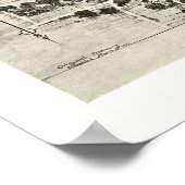 Tallahassee, FL Panorama Karte - 1926 Poster (Ecke)