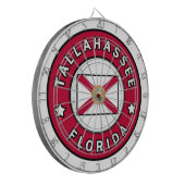 Tallahassee Florida Dartscheibe (Vorderseite Links)
