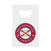 Tallahassee Florida Geldbeutel Flaschenöffner (Vorderseite)