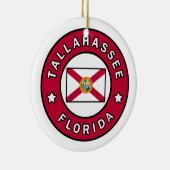 Tallahassee Florida Keramik Ornament (Rechts)