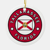 Tallahassee Florida Keramik Ornament (Vorne)