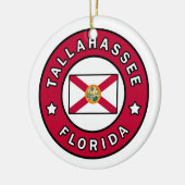 Tallahassee Florida Keramik Ornament (Links)