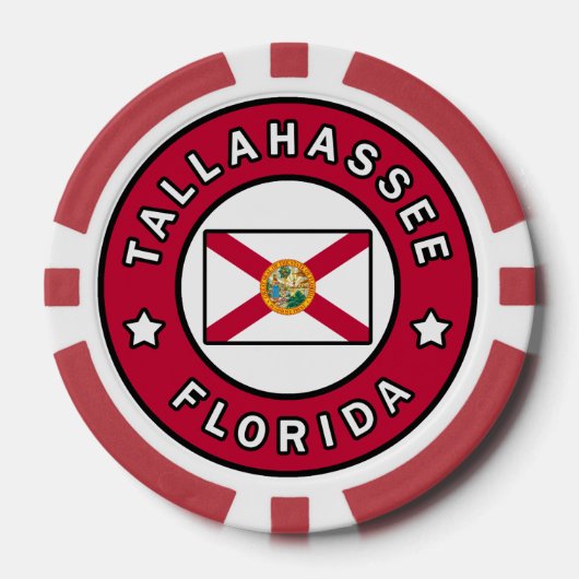 Tallahassee Florida Pokerchips (Vorderseite)