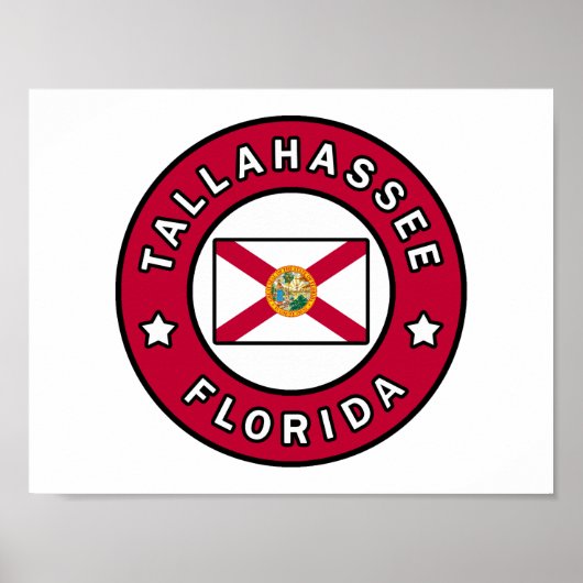 Tallahassee Florida Poster (Vorne)