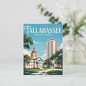 Tallahassee Florida Postkarte (Stehend Vorderseite)