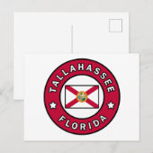 Tallahassee Florida Postkarte (Vorne/Hinten)