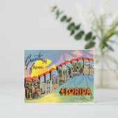 Tallahassee Florida Postkarte (Stehend Vorderseite)