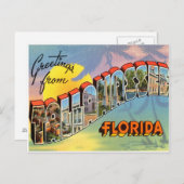Tallahassee Florida Postkarte (Vorne/Hinten)