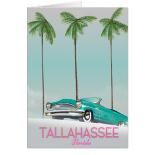 Tallahassee Florida Reiseplakat