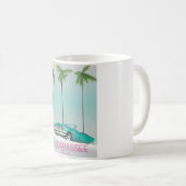 Tallahassee Florida Reiseplakat Kaffeetasse (VorderseiteRechts)