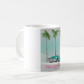 Tallahassee Florida Reiseplakat Kaffeetasse (Vorderseite Links)