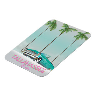Tallahassee Florida Reiseplakat Magnet