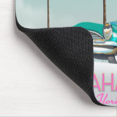 Tallahassee Florida Reiseplakat Mousepad (Ecke)