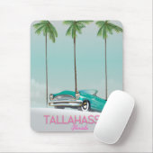 Tallahassee Florida Reiseplakat Mousepad (Mit Mouse)