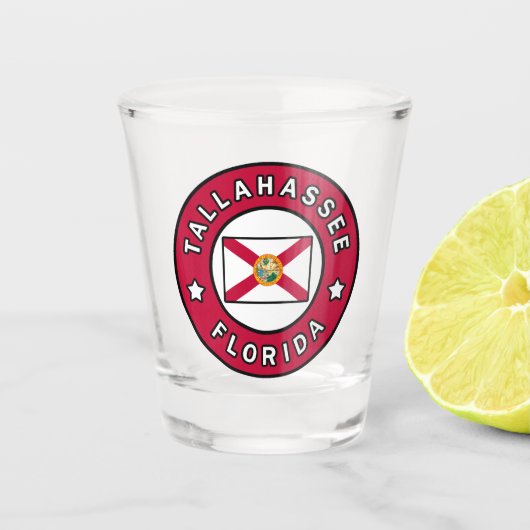 Tallahassee Florida Schnapsglas (Vorderseite)