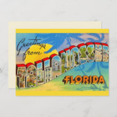 Tallahassee Grußkündigung (Vorne/Hinten)