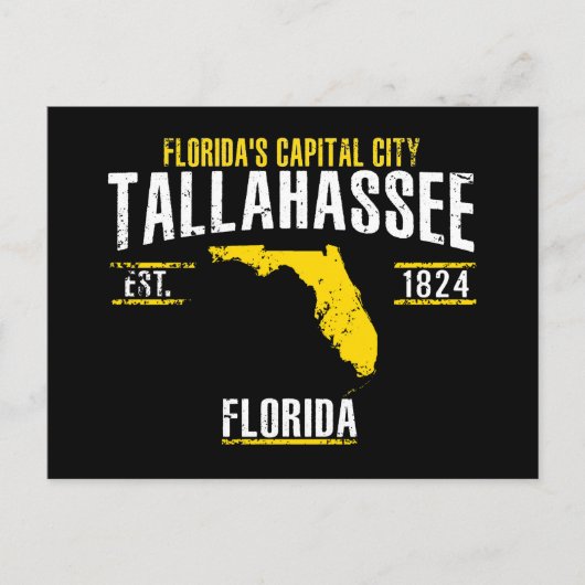 Tallahassee Postkarte (Vorderseite)