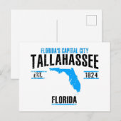 Tallahassee Postkarte (Vorne/Hinten)